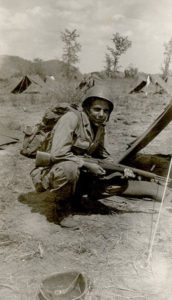 WWII soldier. "I'll Be Seeing You"