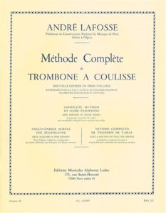 Andre Lafosse trombone method v. 3