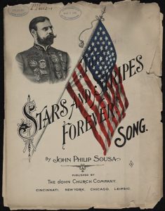 Stars and stripes forever sheet music cover